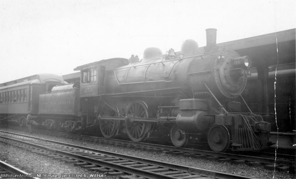 Boston & Albany C-38 4-4-0 254